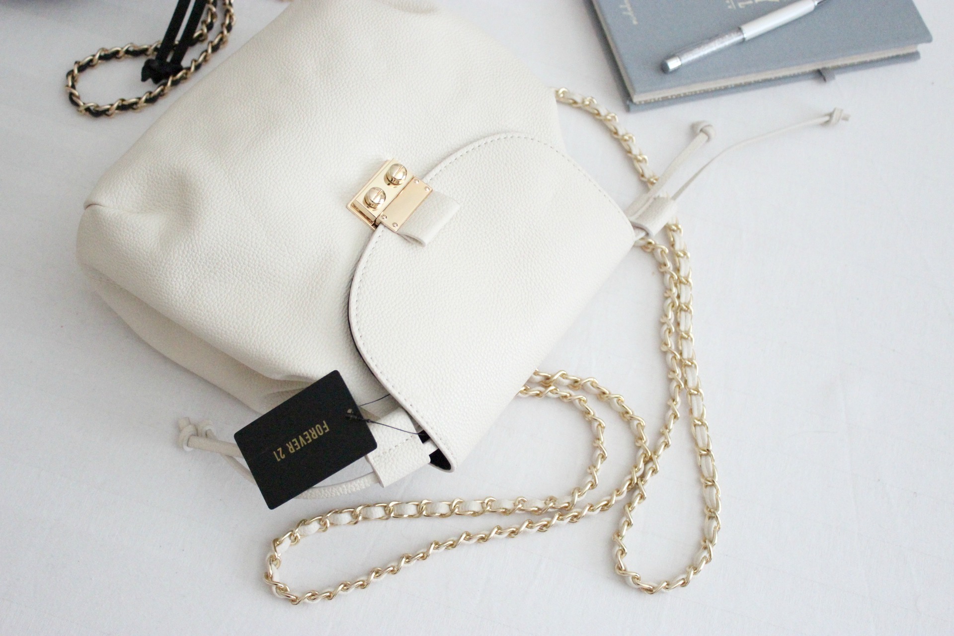 Forever 21 chain backpack