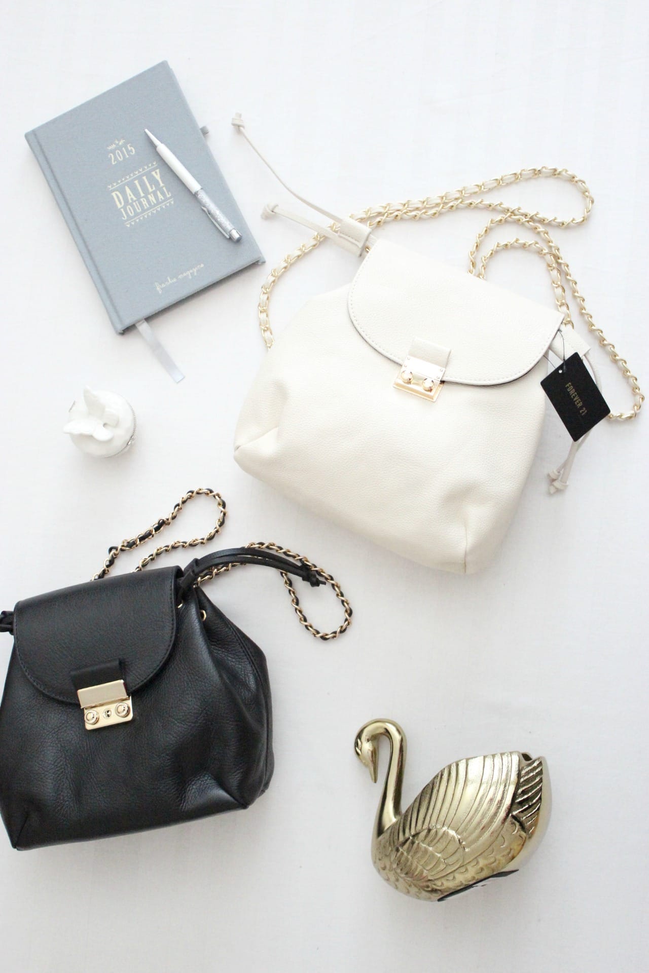 chain backpack zara