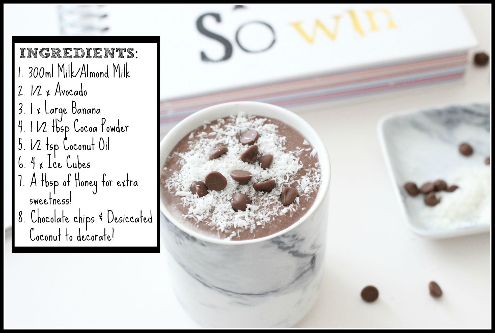 healthy chocolate breakfast smoothie recipe