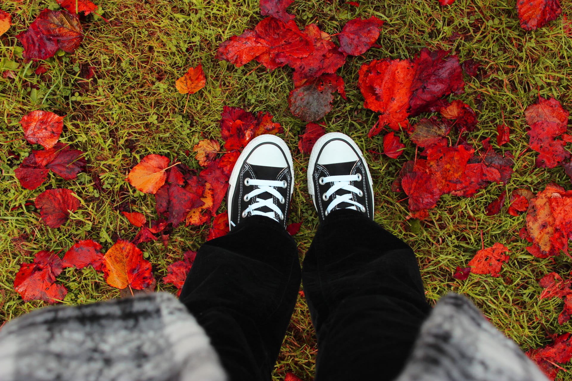 black converse