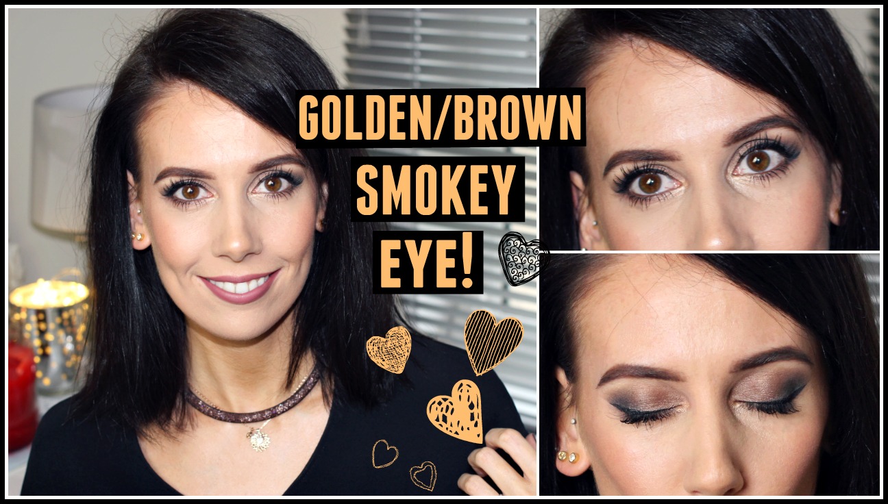 golden brown smokey eye morphe 35T palette